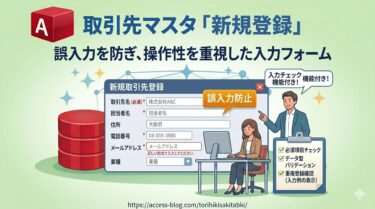 取引先マスタ「新規登録」