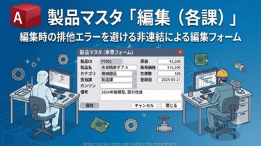 製品マスタ「編集（各課）」
